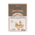 RoboTime 3D wooden puzzle Japanese sailing ship