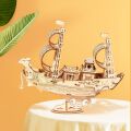 RoboTime 3D wooden puzzle Japanese sailing ship