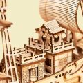 RoboTime 3D wooden puzzle Japanese sailing ship