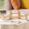 RoboTime 3D wooden mechanical puzzle Tower Bridge with light