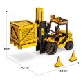 RoboTime 3D Wooden Mechanical Jigsaw Forklift