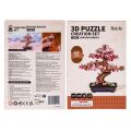 RoboTime 3D wooden puzzle Bonsai sakura