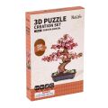 RoboTime 3D wooden puzzle Bonsai sakura