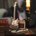 RoboTime 3D Wooden Jigsaw Electric Guitar