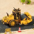 RoboTime 3D Wooden Mechanical Jigsaw Road Roller