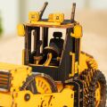 RoboTime 3D Wooden Mechanical Jigsaw Road Roller