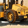 RoboTime 3D Wooden Mechanical Jigsaw Road Roller
