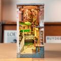 RoboTime DIY Book Nook Miniature house Sakura alley