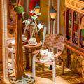 RoboTime DIY Book Nook Miniature house Sunny town
