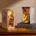 RoboTime DIY Book Nook Miniature house Sakura alley