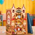 RoboTime 3D Puzzle Book Nook Miniature House Fairytale Amusement Park