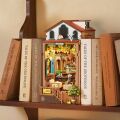 RoboTime 3D Puzzle Book Nook Miniature House Sunset Isle