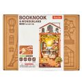 RoboTime 3D Puzzle Book Nook Miniature House Sunset Isle