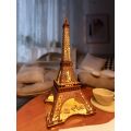 RoboTime 3D wooden puzzle Night Eiffel Tower glowing