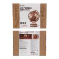 RoboTime 3D wooden puzzle Globe and Wonders of the World