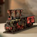 RoboTime 3D Wooden Jigsaw Vintage Steam Locomotive