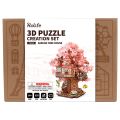 RoboTime 3D Wooden Puzzle Sakura Tree House