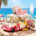 RoboTime 3D Wooden Puzzle Beverly's Ice Cream Truck