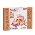 RoboTime 3D Wooden Puzzle Beverly's Ice Cream Truck