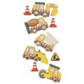 Le Toy Van Set of Construction Machines