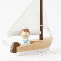 Le Toy Van Wooden Sailing Boat with Captain