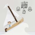 Le Toy Van Wooden Sailing Boat with Captain