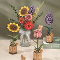 RoboTime 3D wooden puzzle Sunflower