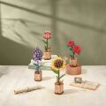 RoboTime 3D wooden puzzle Sunflower