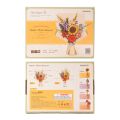 RoboTime 3D wooden jigsaw puzzle Bouquet