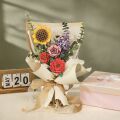 RoboTime 3D Wooden Jigsaw Lilac