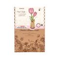 RoboTime 3D wooden puzzle Pink Tulip