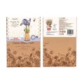 RoboTime 3D Wooden Puzzle Purple Iris