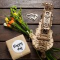 Ugears 3D Wooden Mechanical Puzzle Niner (Hurdy-Gurdy)