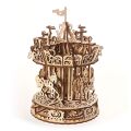 Ugears 3D Wooden Mechanical Puzzle Carousel