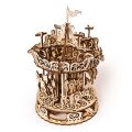 Ugears 3D Wooden Mechanical Puzzle Carousel
