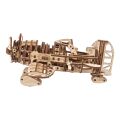 Ugears 3D Wooden Mechanical Puzzle Airplane Mad Hornet