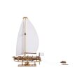 Ugears 3D Wooden Mechanical Puzzle Yacht The Ocean Beauty