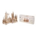 Ugears 3D Wooden Mechanical Puzzle Hogwarts Castle, Harry Potter