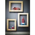 Vilac Racing car GM red with blue wheels