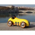 Vilac Wooden car Old Sport Compet yellow