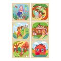 Vilac Wooden Cubes Stories