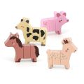 Vilac Wooden Magnetic Puzzle Funny Animals