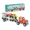 Vilac Wooden truck with toy cars