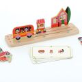 Vilac Wooden puzzle game Build it right! City
