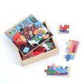 Vilac Wooden puzzle Goldilocks 4 in 1