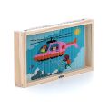 Vilac Wooden 4D Jigsaw Puzzle Vehicles