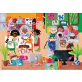 Vilac Wooden puzzle book Activities