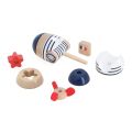 Vilac Wooden Stacking Tower with Surprise Submarine