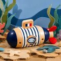 Vilac Wooden Stacking Tower with Surprise Submarine