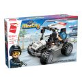 Qman Mine City Police W11011-4 Police Jeep